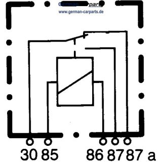 Hella, 4RD 003 520-447, Relais 12V 20/30A DEUTZ KRONE DAF VALEO