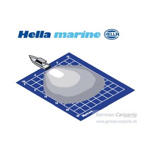 Hellamarine Halogen - Deckscheinwerfer H3