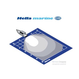 Hellamarine Halogen Deckscheinwerfer Boot