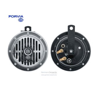 HELLA PERFORMANCE HORN S130 SET - 12V - 118dB(A) - chrom/schwarz 3CB 004 811-091