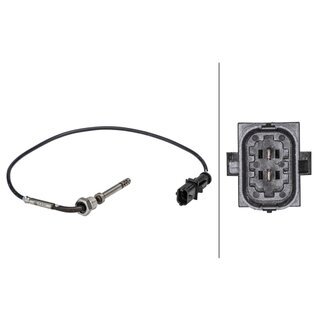 Hella Sensor Abgastemperatur 2-polig - geschraubt -...