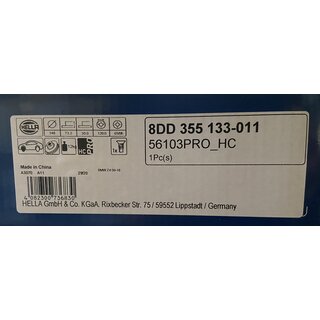 Hella Bremsscheibe 56103PRO_HC - hochgekohlt - beschichtet - 348mm - 30mm - Innenbel�ftet - f�r u.a. BMW Z4