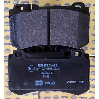 Hella Bremsbel�ge - mit akustischer Verschlei�warnung - T3094 - SUZUKI