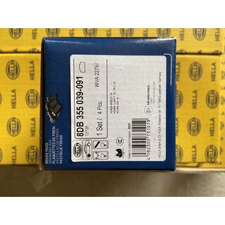 Hella Bremsbel�ge - mit akustischer Verschlei�warnung - T2738 - HONDA