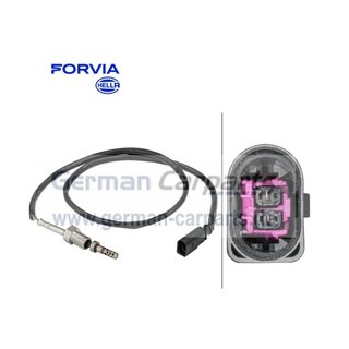 Sensor, Abgastemperatur - 2-polig - Kabel: 820mm VW...