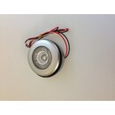 LED-Spot, Rahmen: Silber, CELIS: Rot Innenraumleuchte