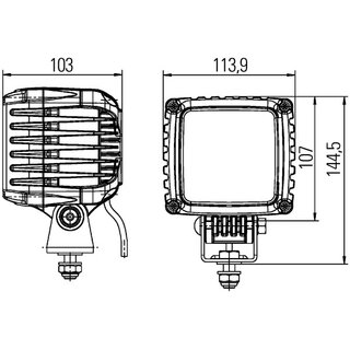 1GA 996 192-001 Hella Arbeitsscheinwerfer, Power Beam 3000, 3.000 Lumen