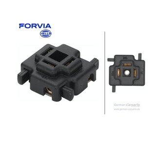 Stecker - 3-polig - Halogen - H4/R2 (Bilux) - ohne Masseband