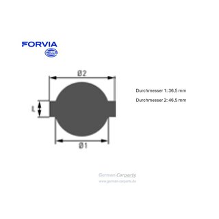 Hella 8XY 007 525-001 Tankverschluss PT 39 Ford Sierra