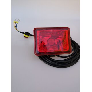 Hella 2XD 861 423-081 Blitz-Kennleuchte Anbau rot BSX-Micro