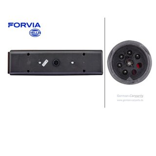 7-Kammer Heckleuchte rechts 24V - Anbau/geschraubt  ECE/ADR/GGVS 2VP 007 323-121