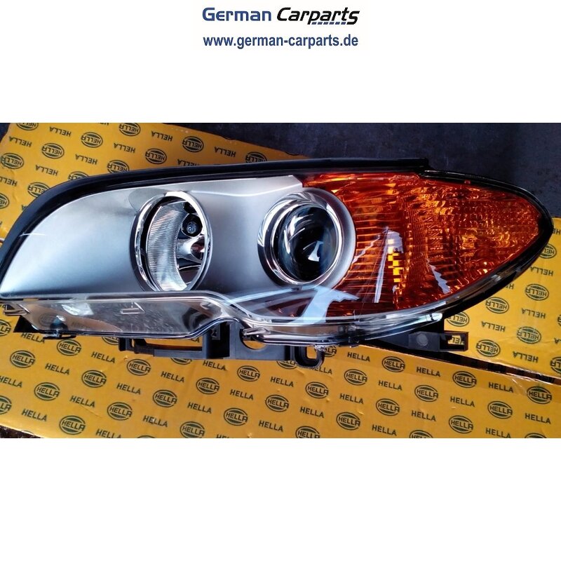 Projecteur Principal HELLA Illumination Pour Citroën DS3 - Chrome/Noir, Circulation à Droite, Droit - Référence 1EJ 354 674-061